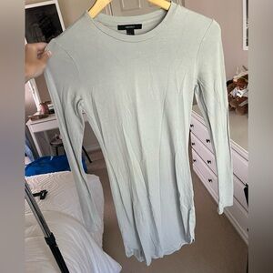 Long sleeved t-shirt dress